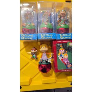 Vintage Viacom Nickelodeon Rugrats Ornament Lot